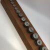 Coffret de bagues filetées ISO pour contrôler l'usinage du filetage